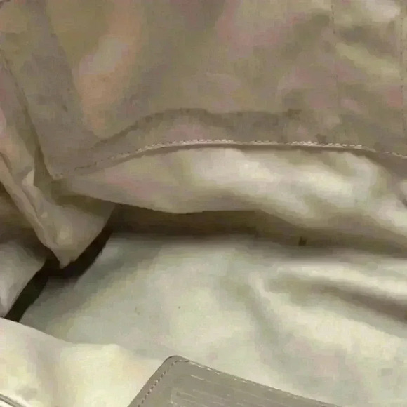 Coach F30965 TAYLOR Leather BOWLER SATCHEL Bag Purse Gray Taupe Color - Picture 16 of 16